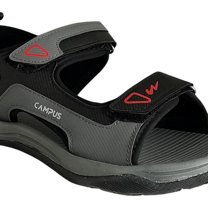 CAMPUS GC-22155 BLACK/GREY Men's Sandals