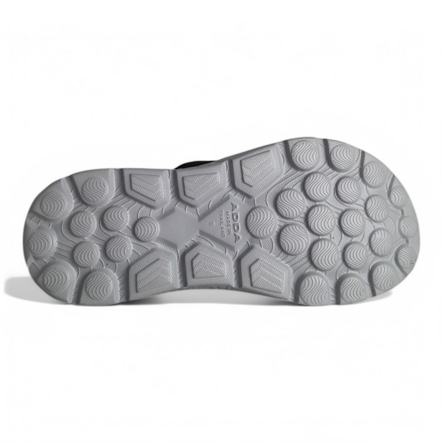 ADDA ICLOUD004 BLACK/GREY Men's Flipflop/Slipper