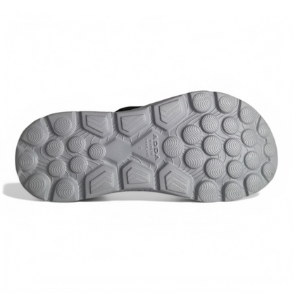 ADDA ICLOUD004 BLACK/GREY Men's Flipflop/Slipper