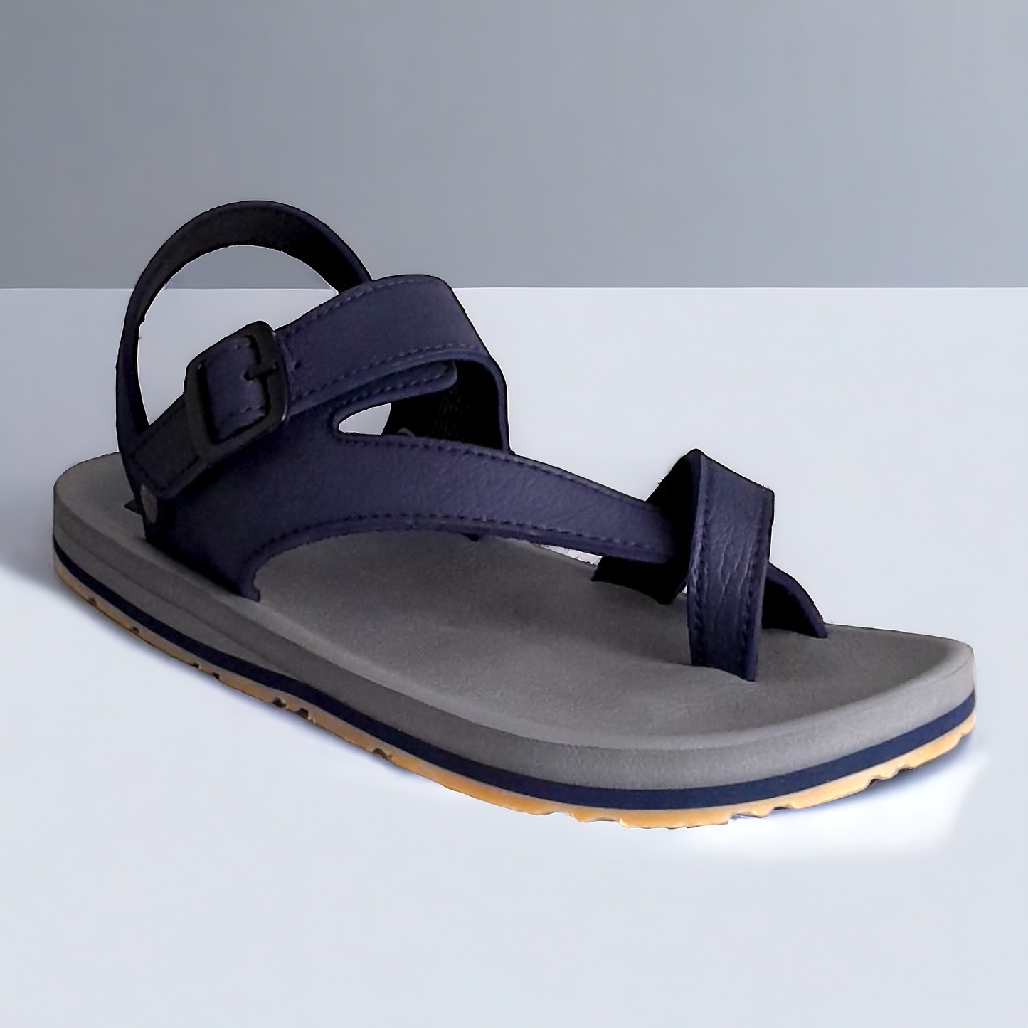 ADDA ROLEX43 GREY/NAVY Men's Sandals