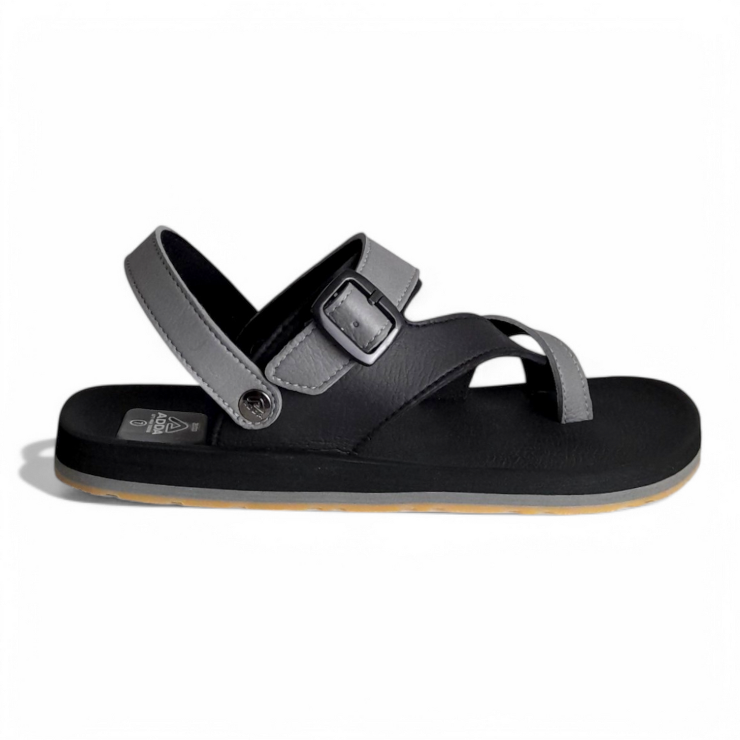 ADDA ROLEX43 BLACK/GREY Men's Sandals
