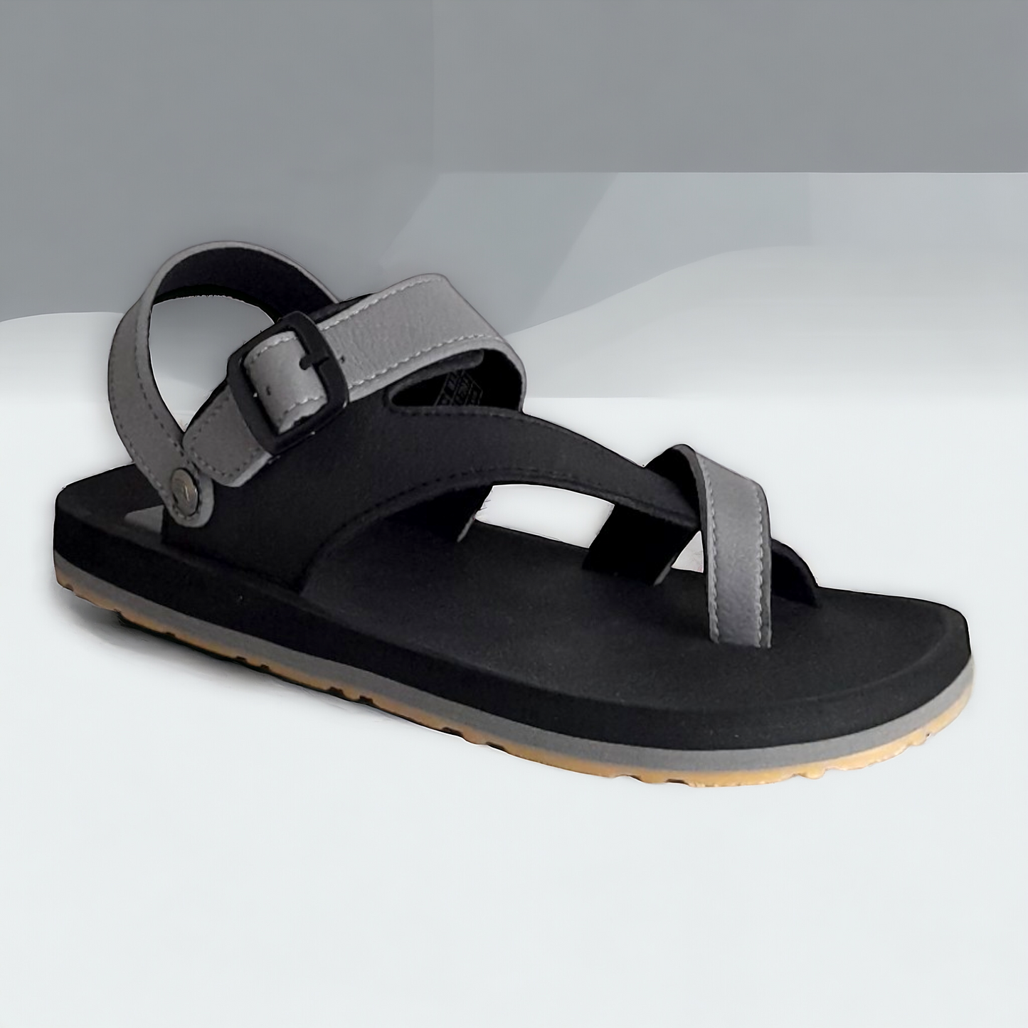 ADDA ROLEX43 BLACK/GREY Men's Sandals