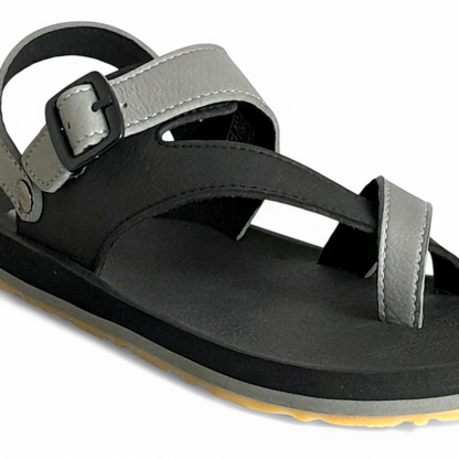 ADDA ROLEX43 BLACK/GREY Men's Sandals