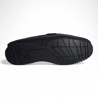 TRY IT 228 BLACK Men's Loafers Shoes