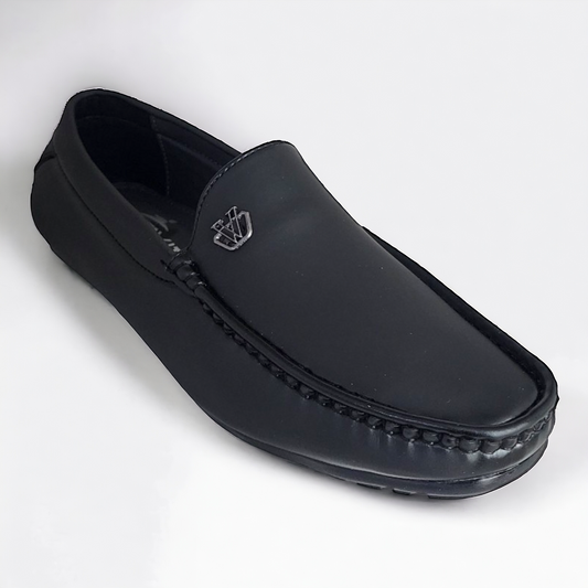 TRY IT 811 BLACK Men's Loafers Shoes
