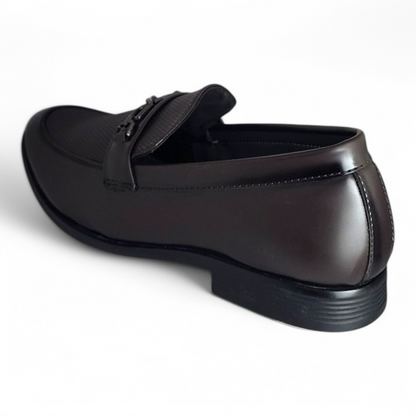TRY IT 3649 BROWN Men's Loafers Shoes