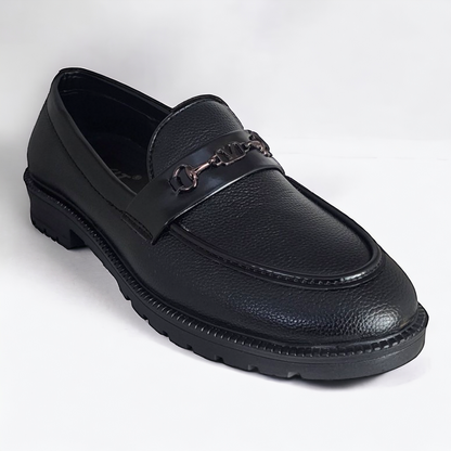 TRY IT 5808 BLACK Men's Loafers Shoes