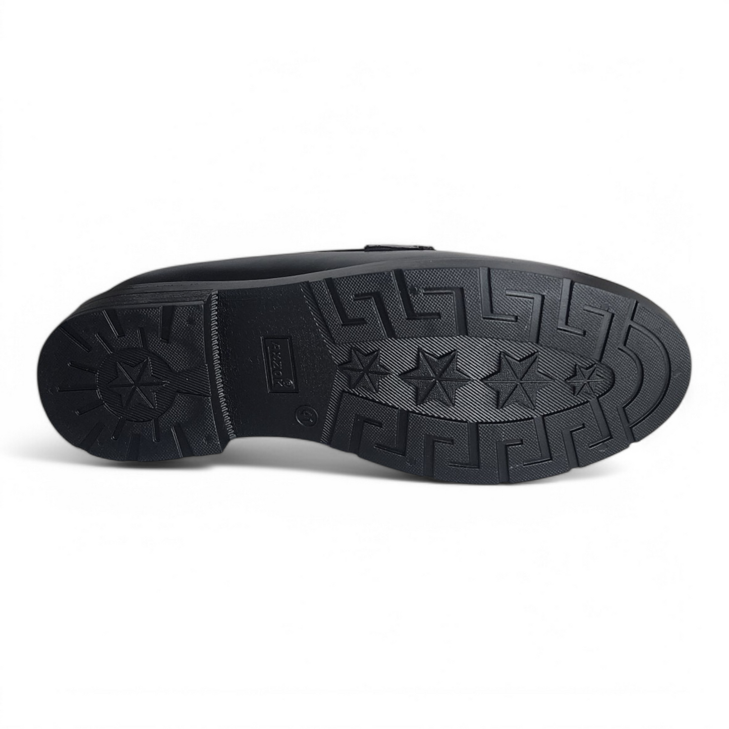 P&G 0304 BLACK Men's Loafers Shoes
