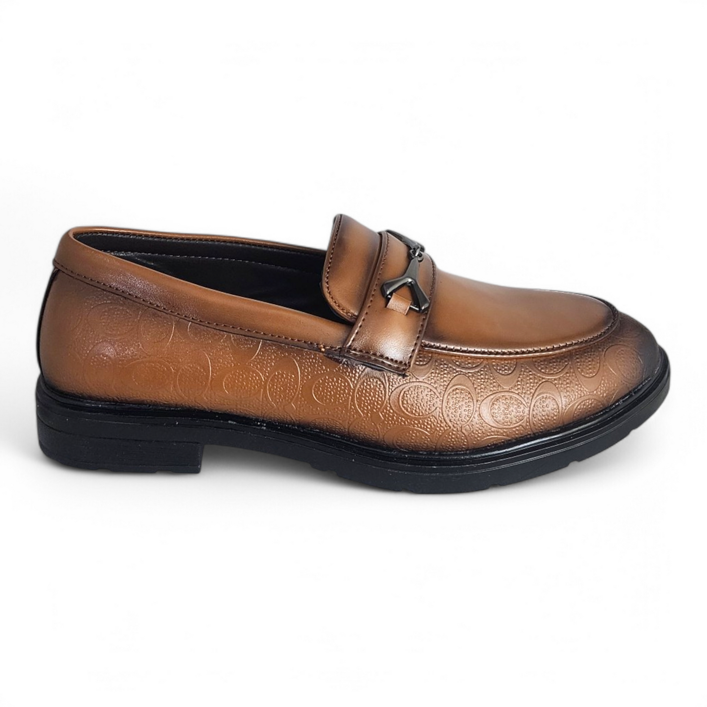 P&G 0307 TAN Men's Loafers Shoes