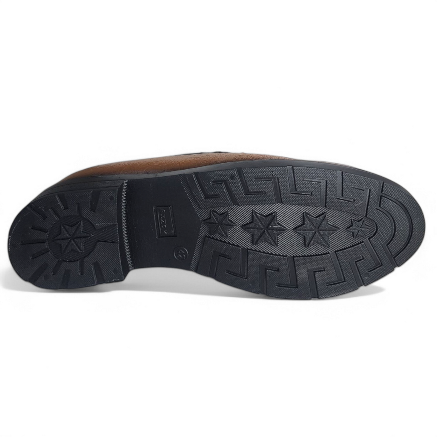 P&G 0307 TAN Men's Loafers Shoes