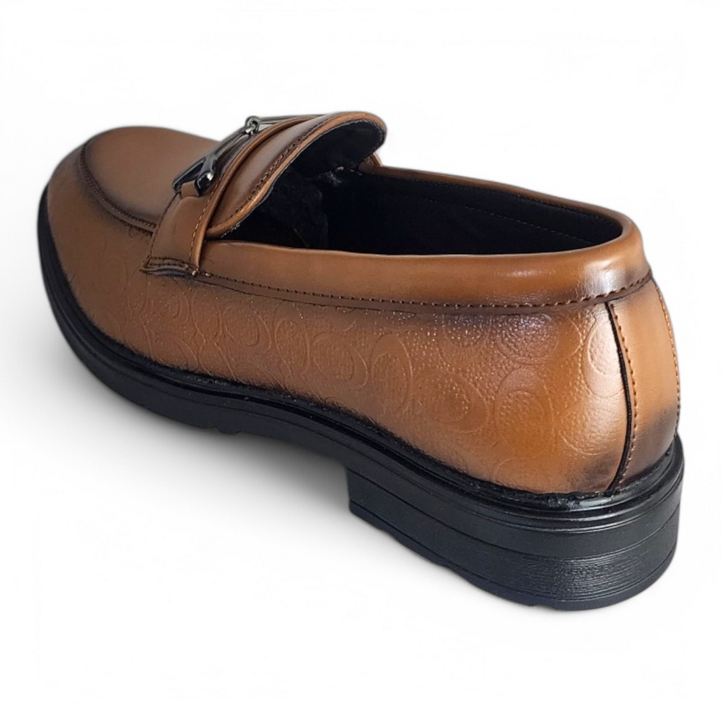 P&G 0307 TAN Men's Loafers Shoes