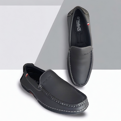 P&G 2112 GREY Men's Loafers Shoes