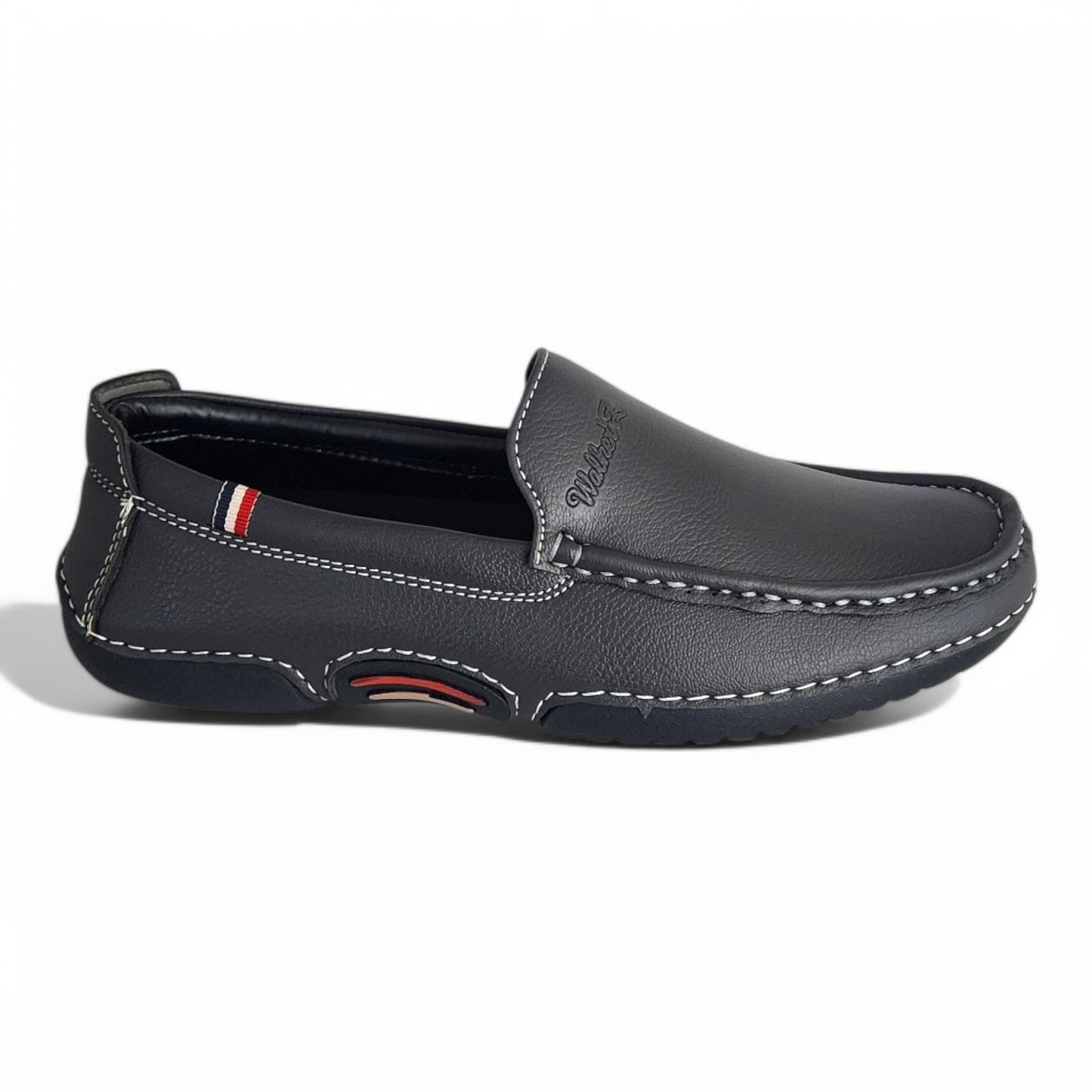 P&G 2112 GREY Men's Loafers Shoes