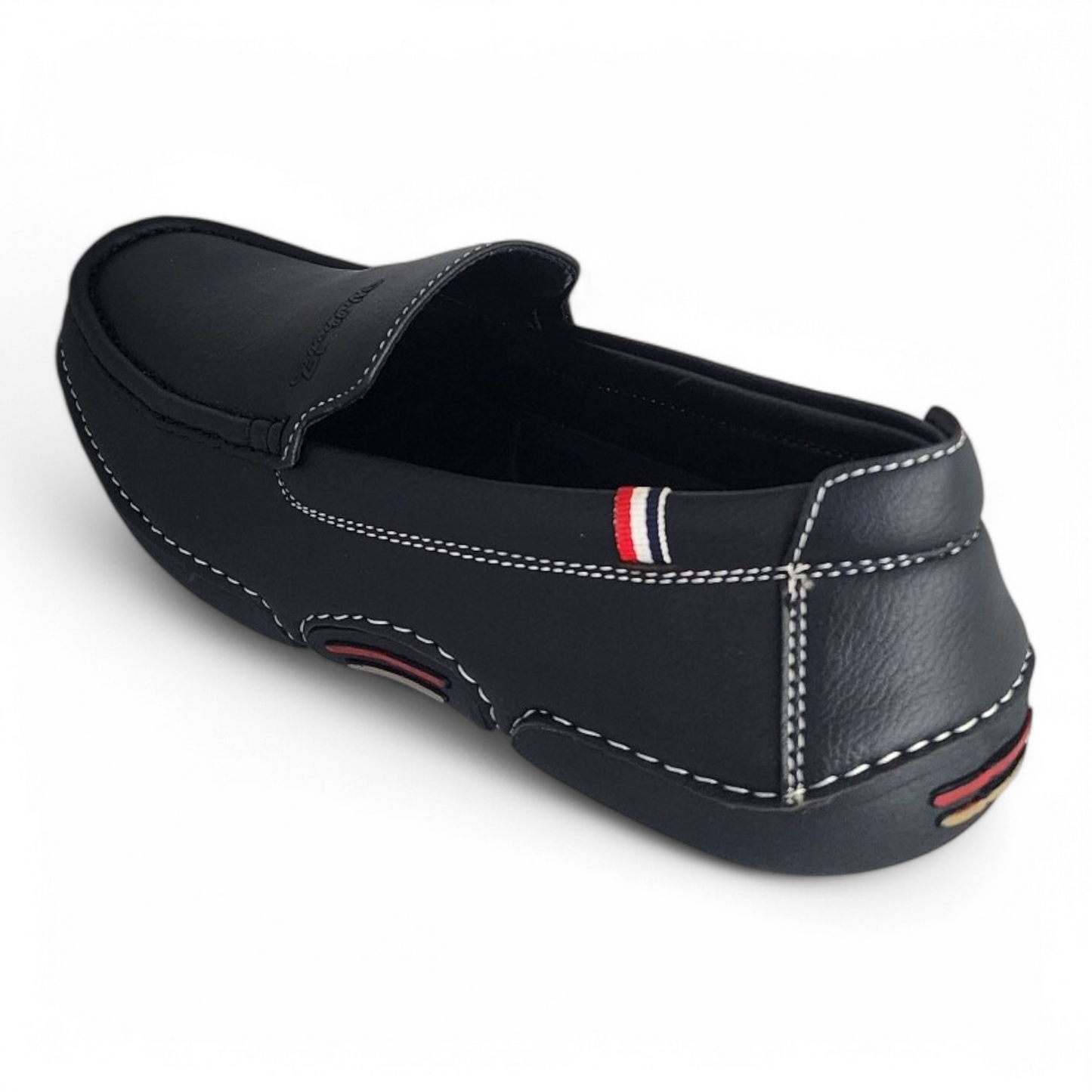 P&G 2112 BLACK Men's Loafers Shoes