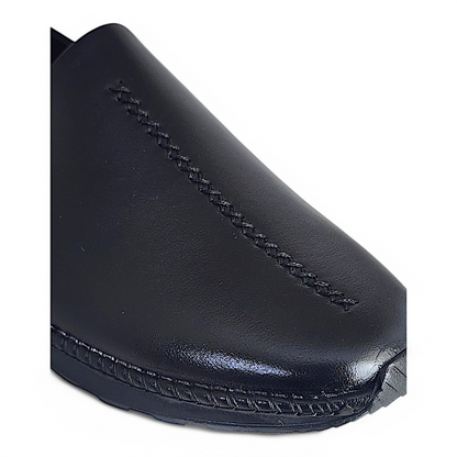 P&G 6006 BLACK Men's Mojadi/Casual Shoes