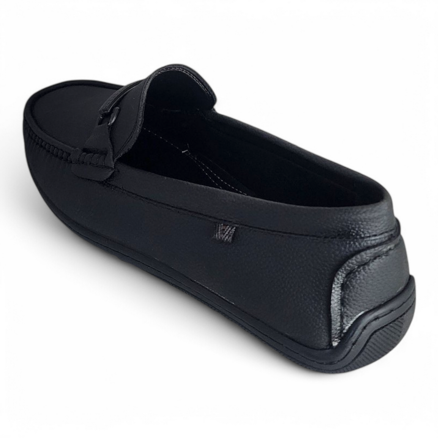 P&G 8318 BLACK Men's Loafers Shoes