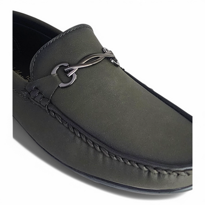 P&G BT864 OLIVE Men's Loafers Shoes