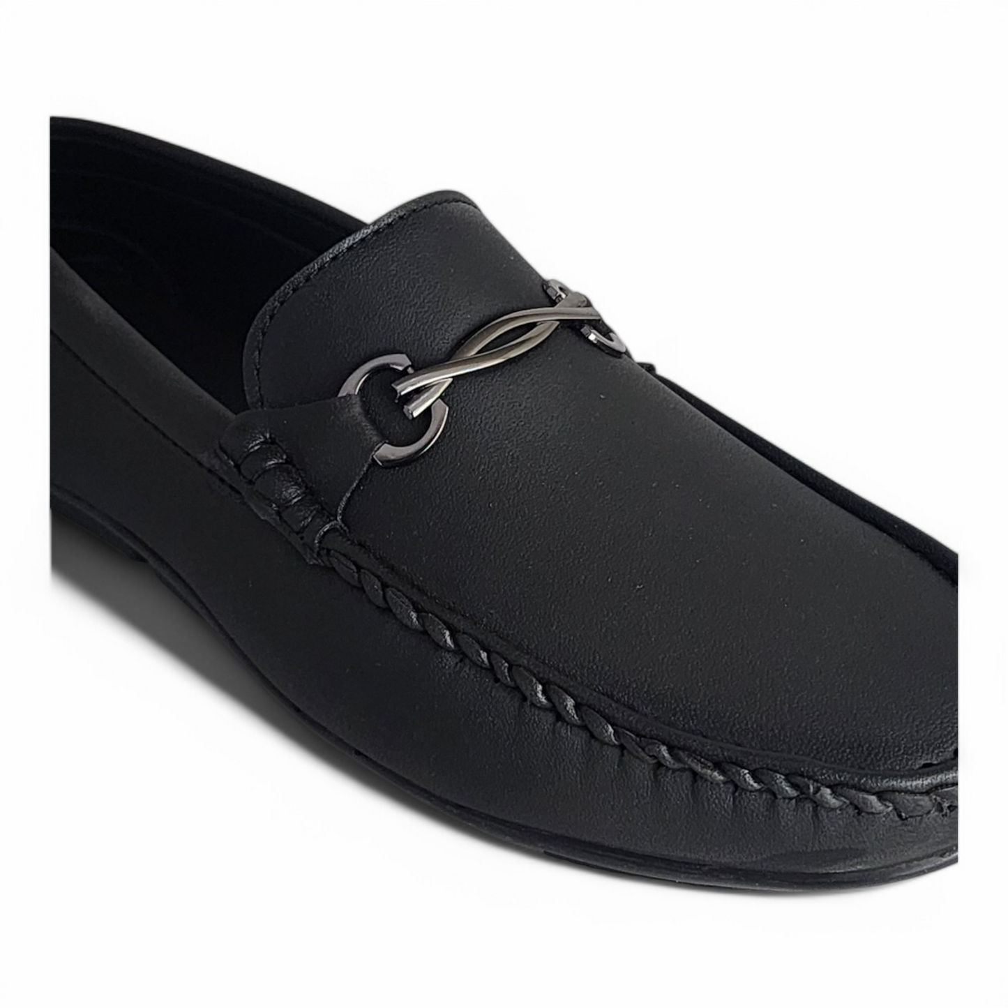 P&G BT864 BLACK Men's Loafers Shoes