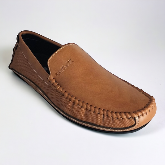 P&G N021 TAN Men's Loafers Shoes