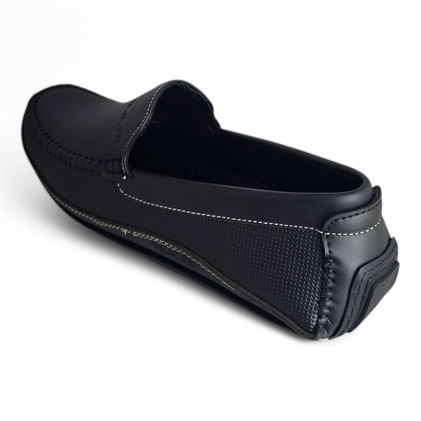 P&G N021 BLACK Men's Loafers Shoes
