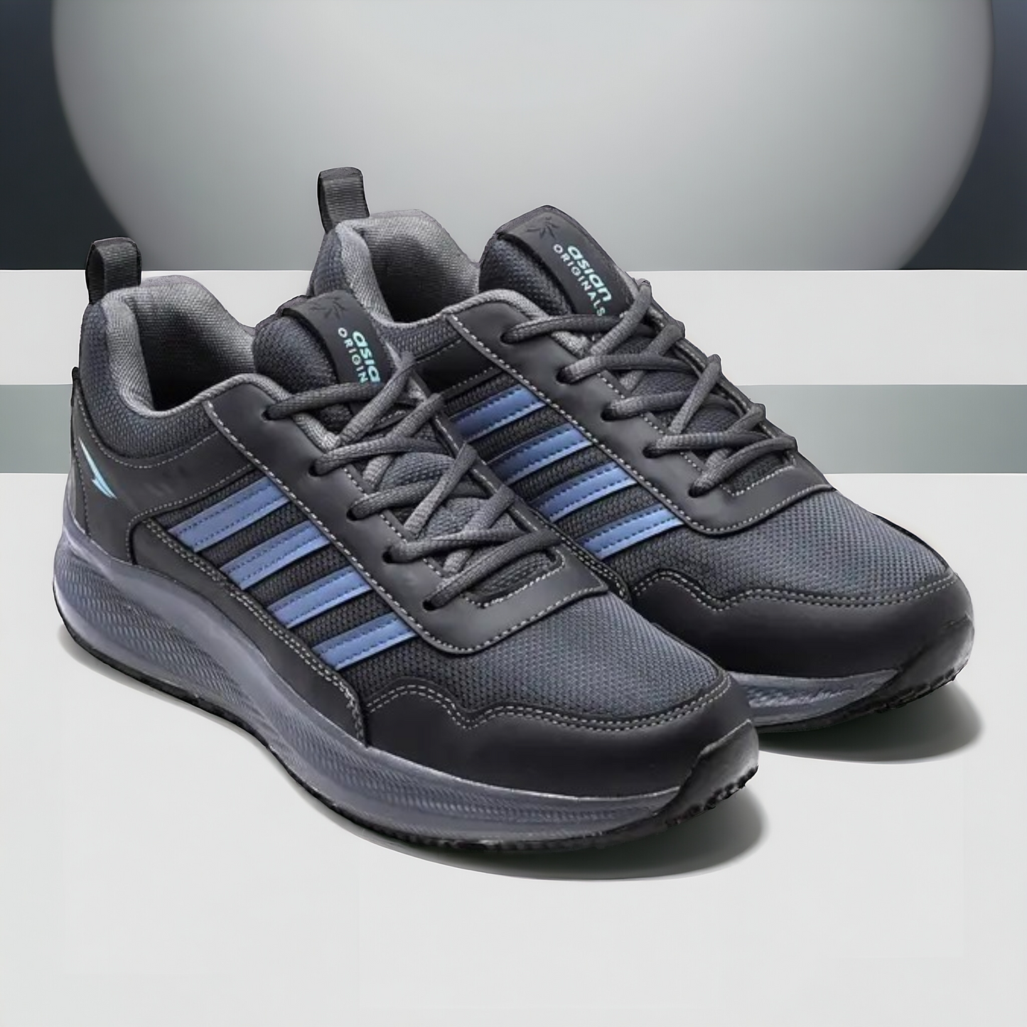 ASIAN BOSS02 GREY/SLATE Men's Sports Shoes