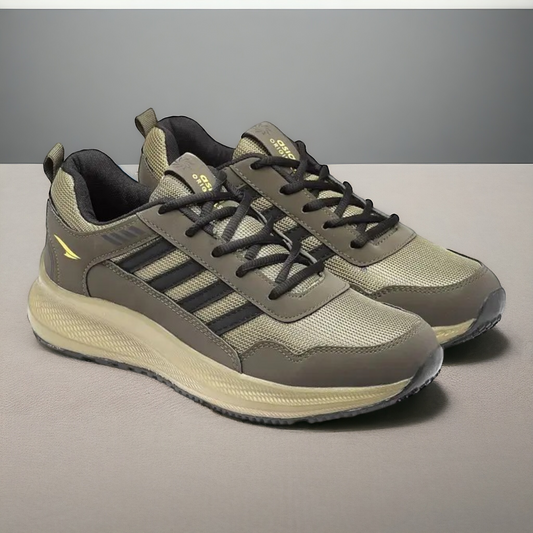 ASIAN BOSS02 OLIVE/BLACK Men's Sports Shoes