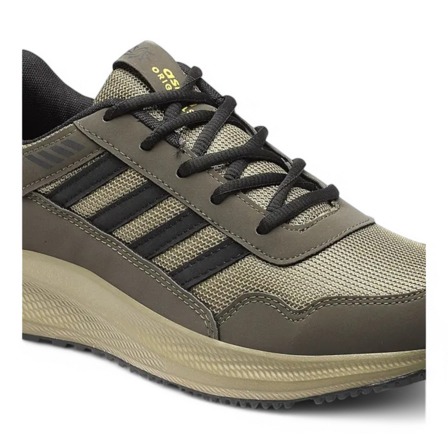ASIAN BOSS02 OLIVE/BLACK Men's Sports Shoes