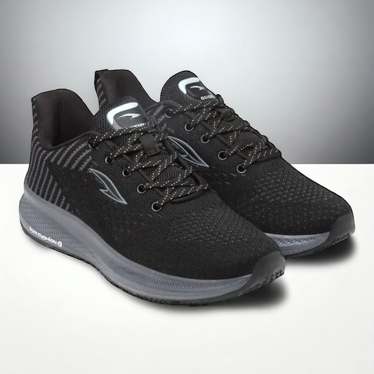 ASIAN FORTUNER11 BLACK/GREY Men's Sports Shoes