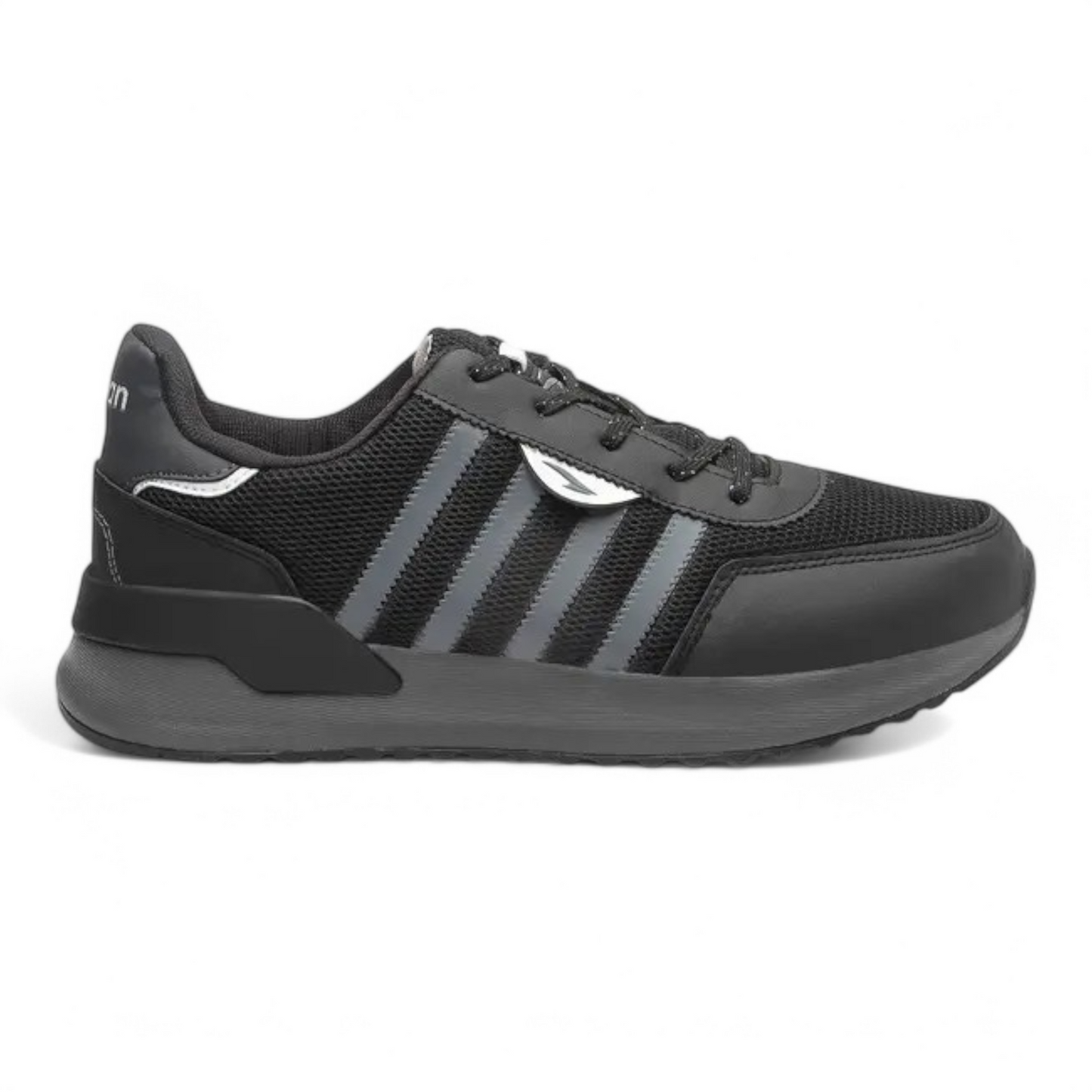 ASIAN TARGET02 BLACK/GREY Men's Sports Shoes