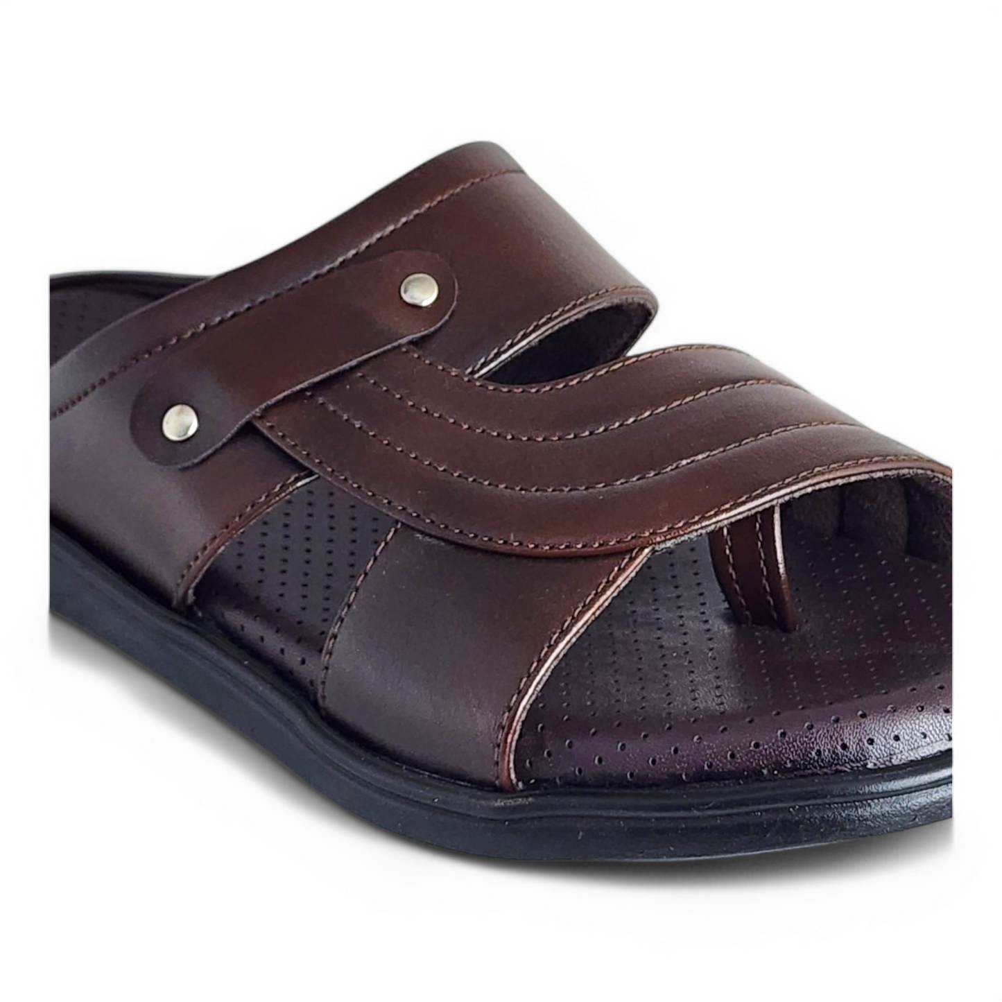 EAGLE P964306 BROWN Men's Cushion Leather Casual Chapple