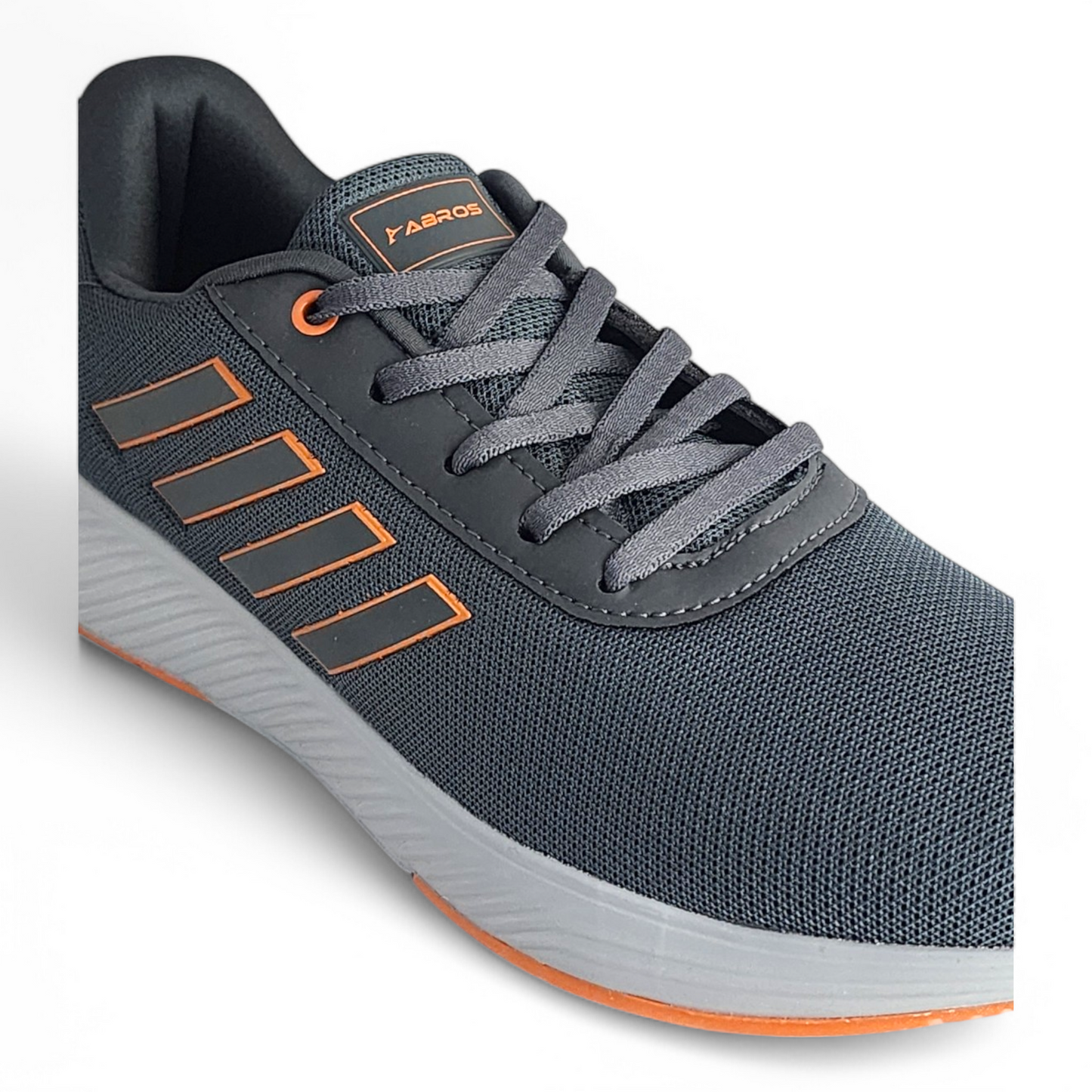 ABROS ASSG1112 GREY/ORANGE Men's Sports Shoes