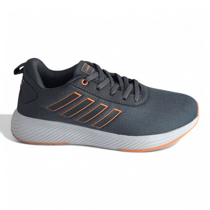 ABROS ASSG1112 GREY/ORANGE Men's Sports Shoes