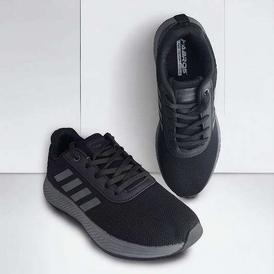 ABROS ASSG1112 BLACK/GREY Men's Sports Shoes
