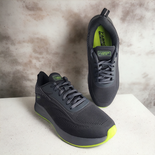 ABROS ASSG1322 GREY/GREEN Men's Sports Shoes