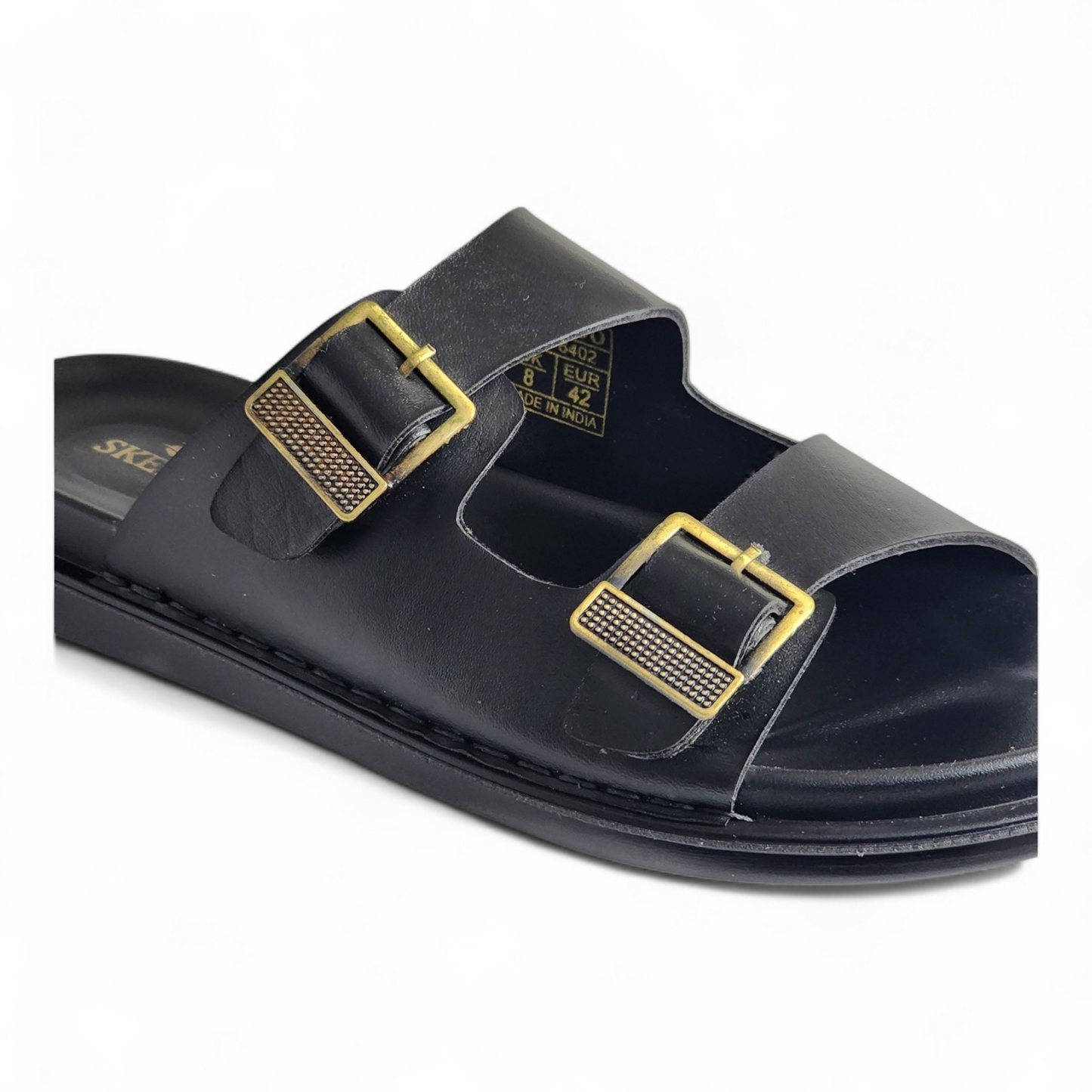 SKEROO 6402 BLACK Men's Leather Chapple