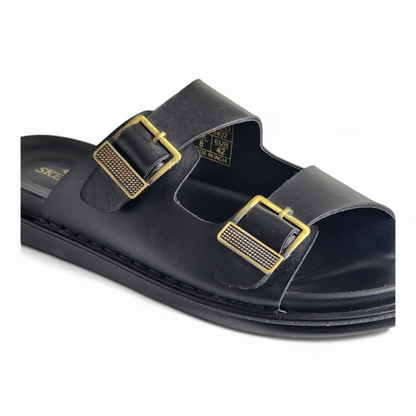 SKEROO 6402 BLACK Men's Leather Chapple
