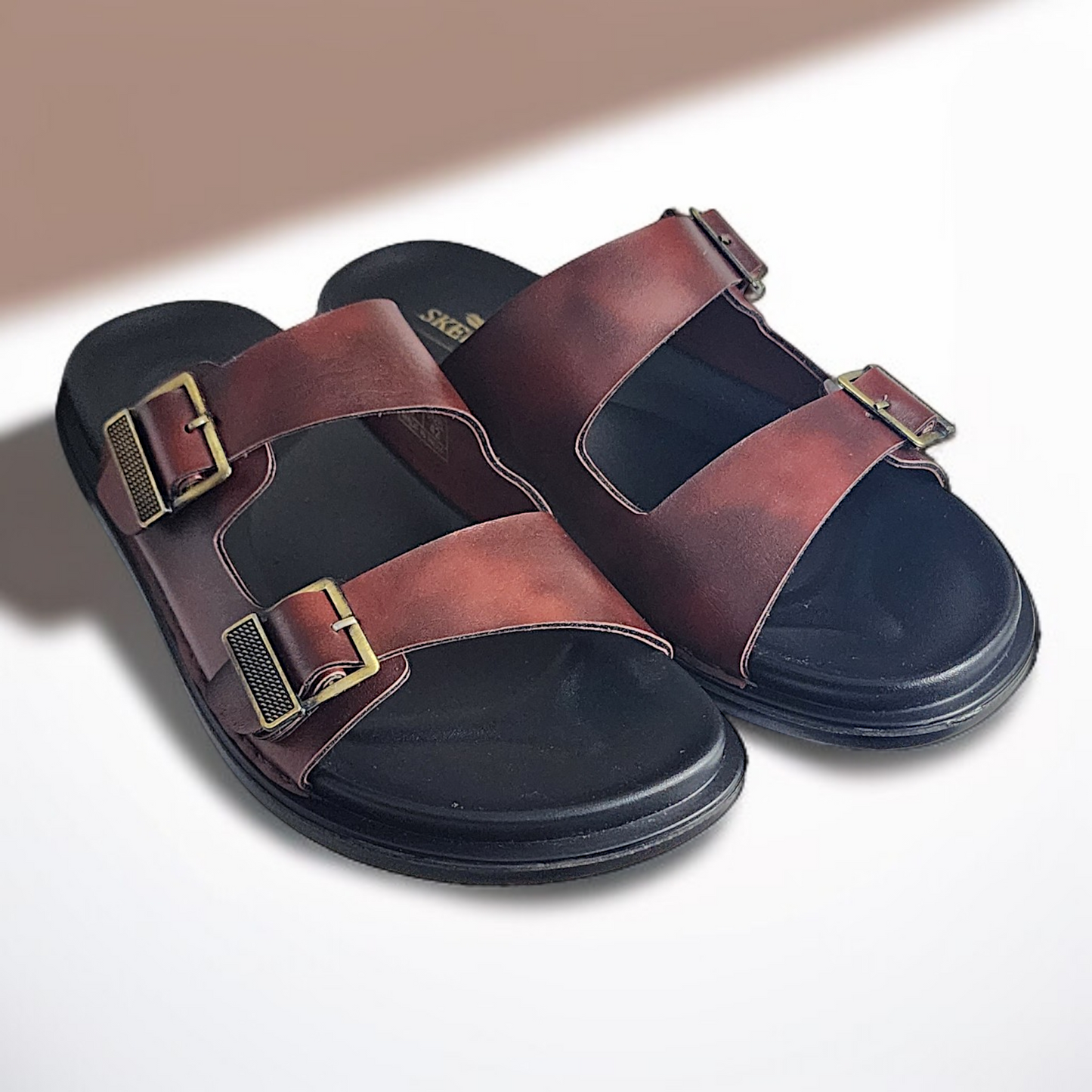 SKEROO 6402 BROWN Men's Leather Chapple