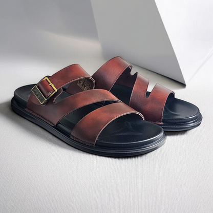 SKEROO 6404 BROWN Men's Leather Chapple