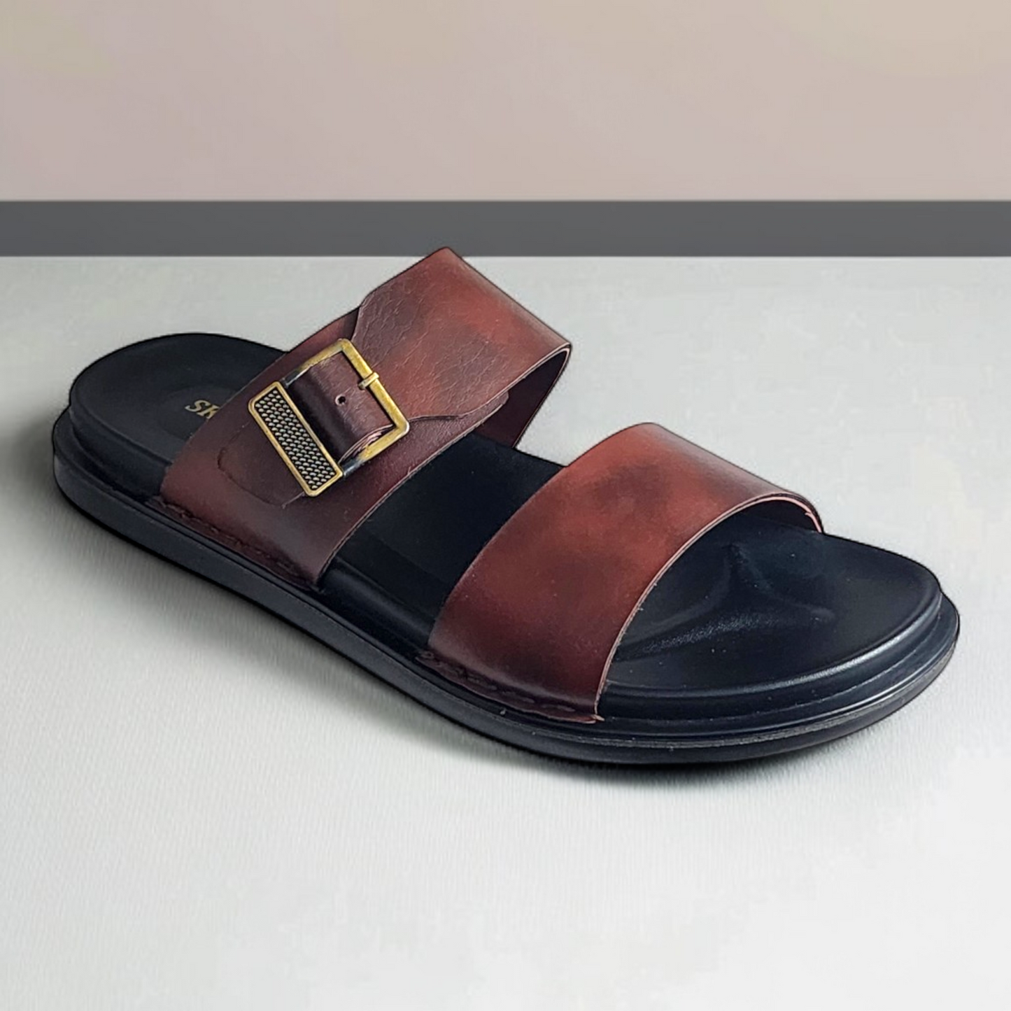 SKEROO 6409 BROWN Men's Leather Chapple