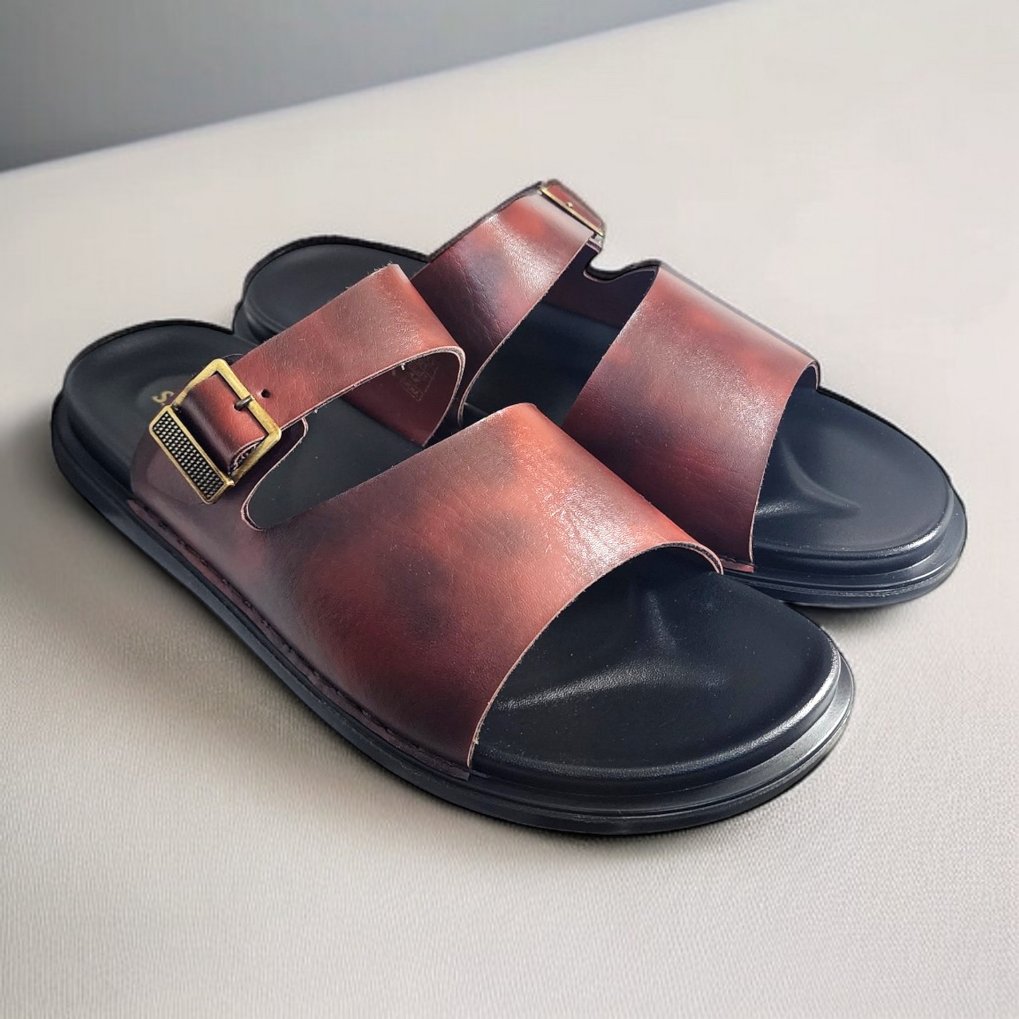 SKEROO 6401 BROWN Men's Leather Chapple