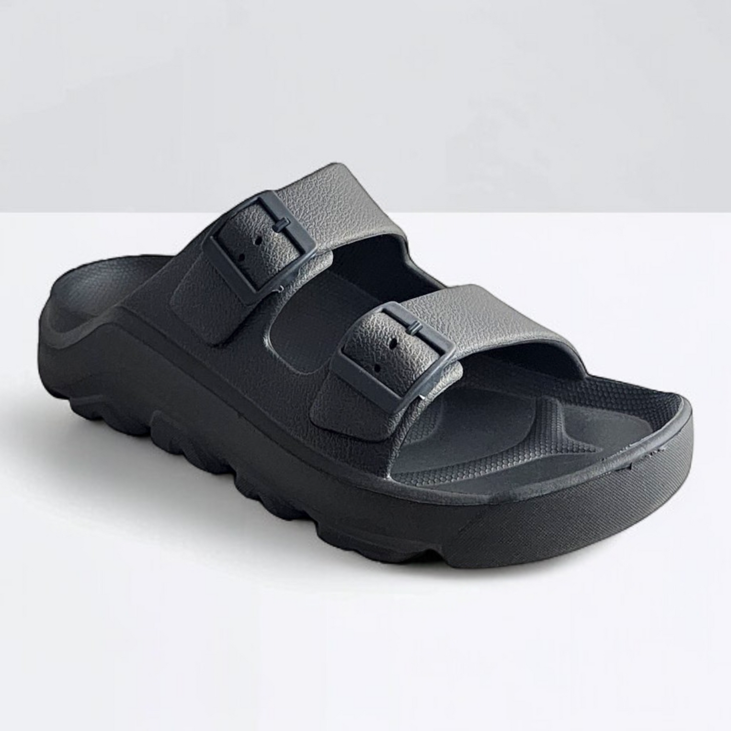 ALZADO DANIEL DARK GREY Men's Slides/Chapple/Slipper