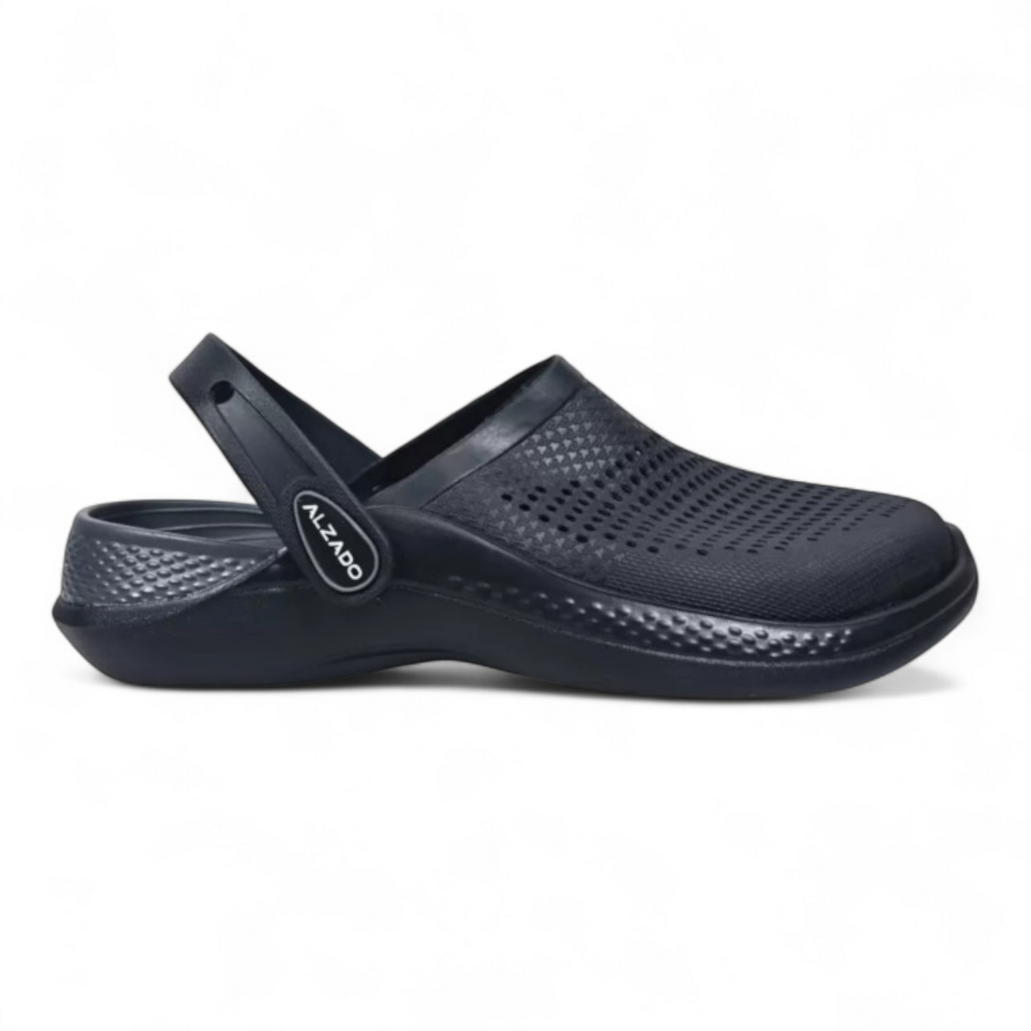 ALZADO ROGER BLACK/GREY Men's Clogs/Sandals