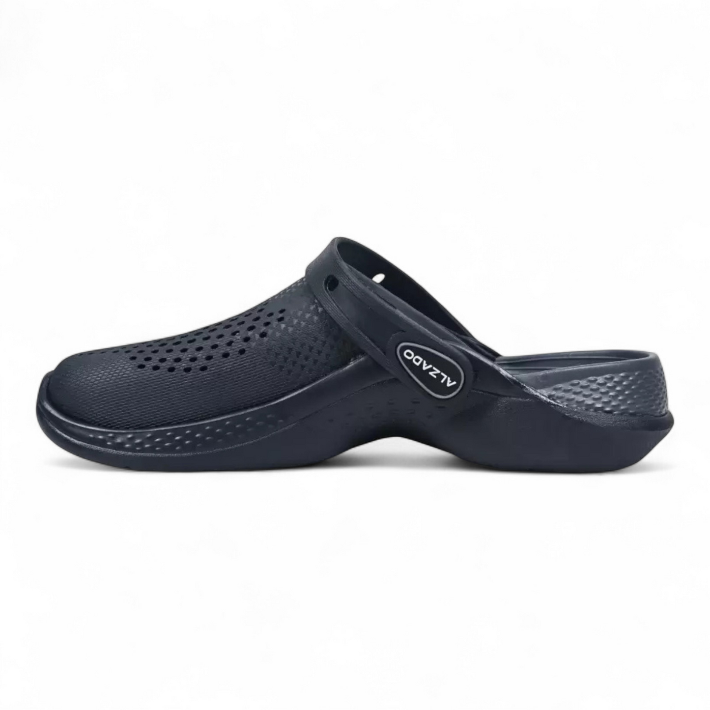 ALZADO ROGER BLACK/GREY Men's Clogs/Sandals
