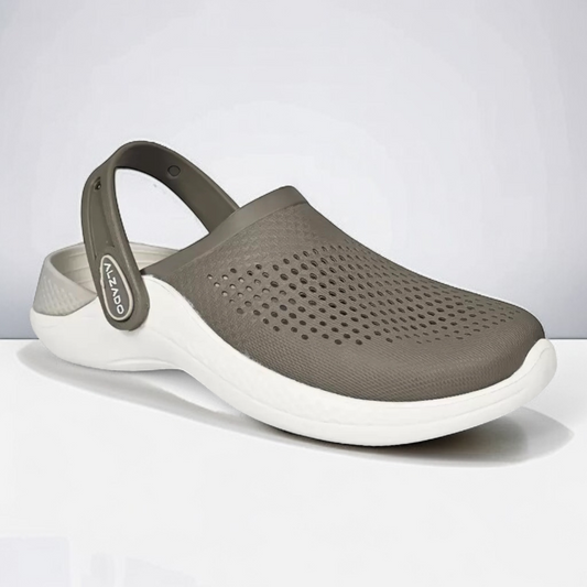 ALZADO ROGER CREAM Men's Clogs/Sandals