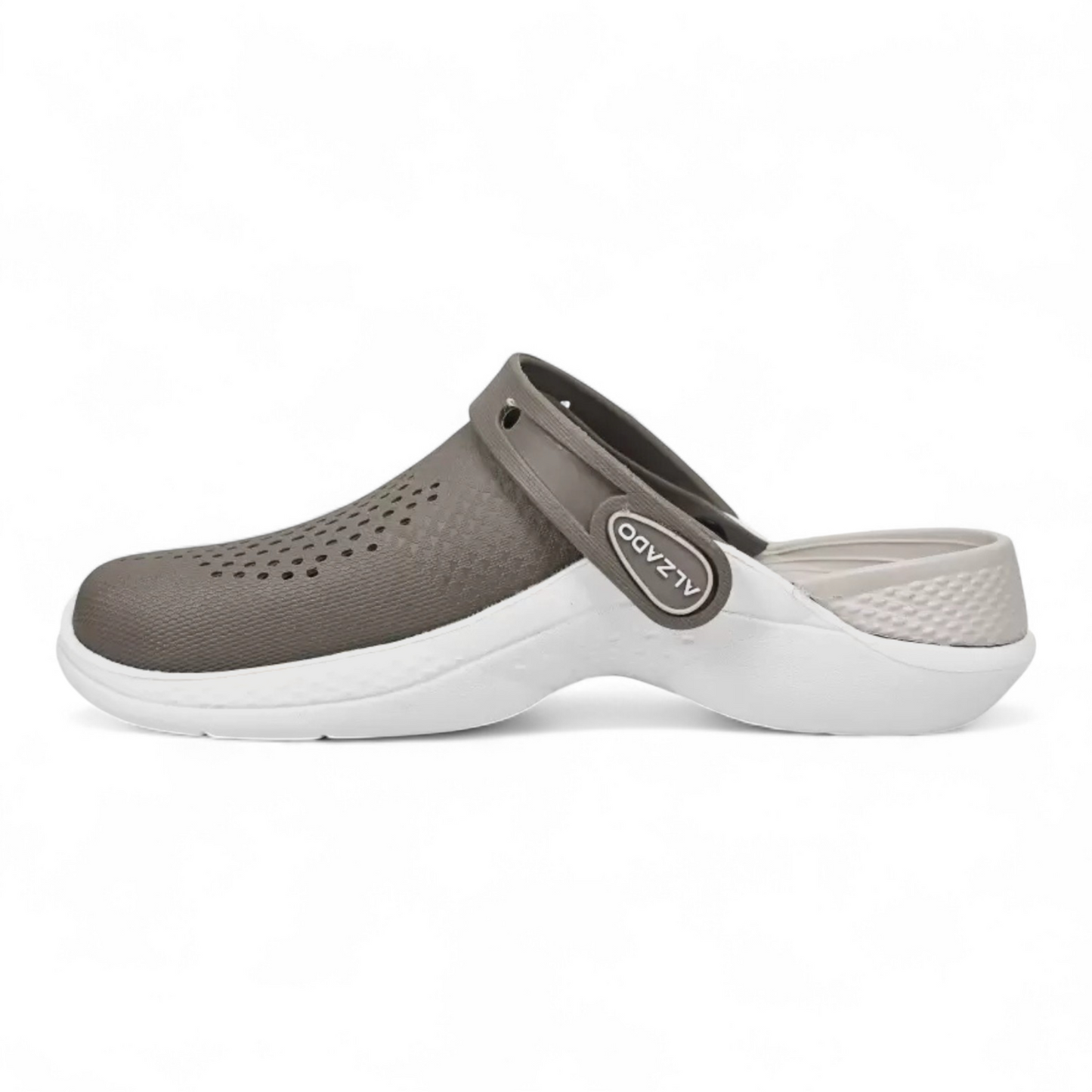 ALZADO ROGER CREAM Men's Clogs/Sandals