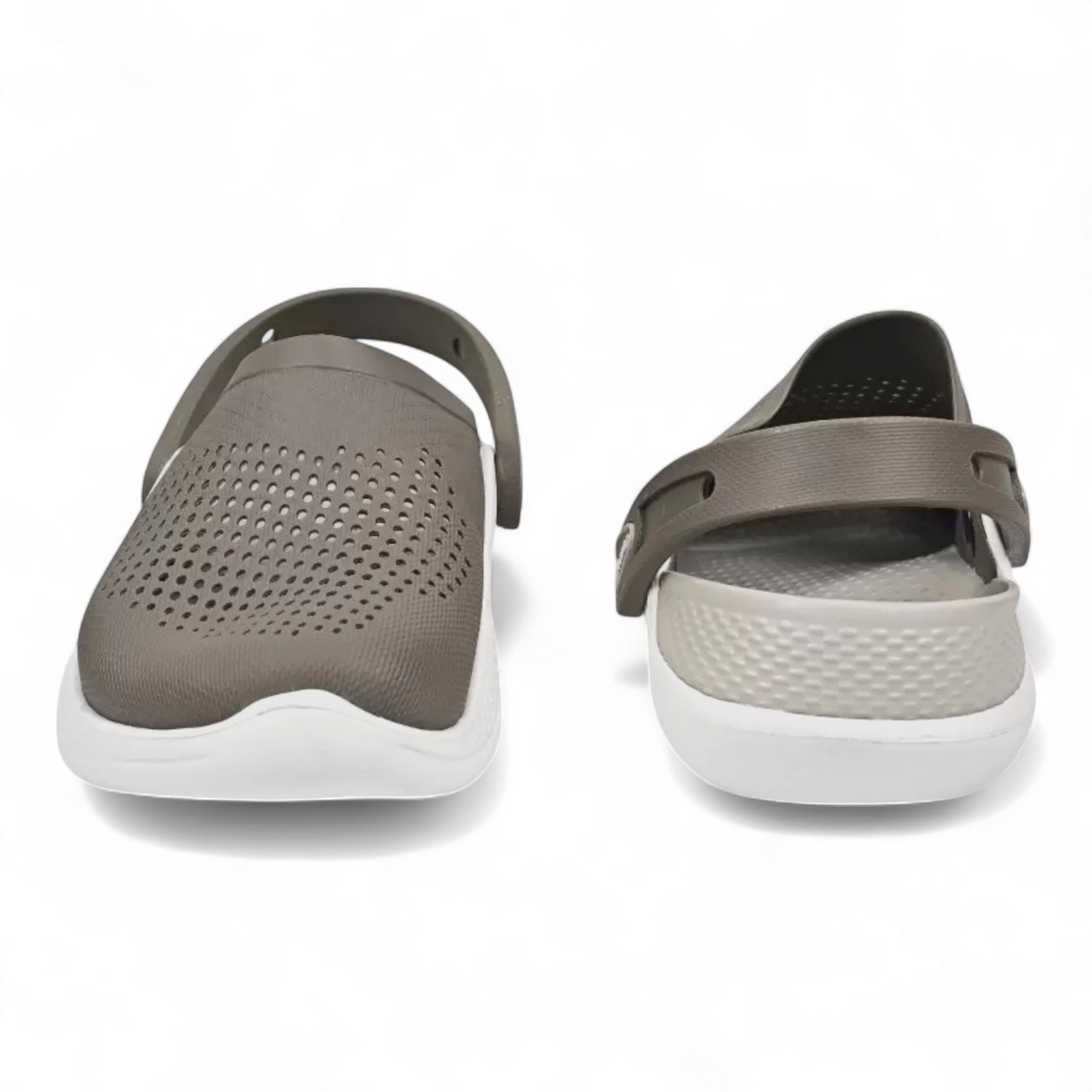 ALZADO ROGER CREAM Men's Clogs/Sandals