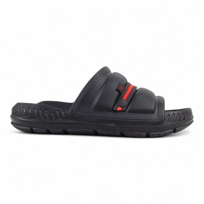 ALZADO FRED BLACK Men's Flip flops/Slides/Slippers