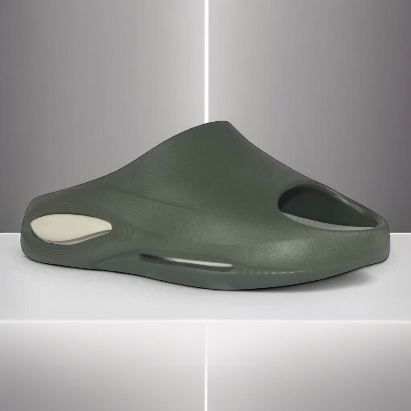 ALZADO STRIDE OLIVE/BEIGE Men's Slides/Flipflop/Slipper
