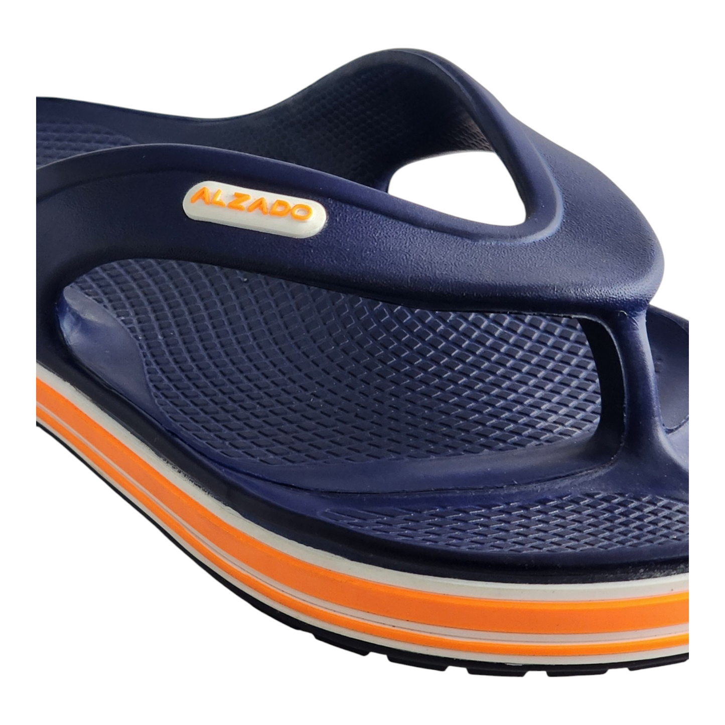 ALZADO JAMES NAVY Men's Slippers/Chapple/Flip flop