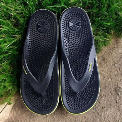 ALZADO MIKE DARK GREY Men's Slippers/Chapple/Flip flop